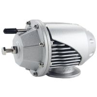Dewhel Universal Adjustable Billet Aluminum Turbo SQV SSQV blow Off Valves BOV (Silver)