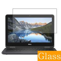 Synvy Tempered Glass Screen Protector for Dell New Inspiron 11 3000 2in1 3185 2018 11.6" Visible Area Protective Screen Film Protectors 9H Anti-Scratch Bubble Free