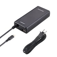 Kamera 87W USB-C Power Adapter Type-C Laptop AC PD Charger Cord 90W for Apple MacBook Pro 2015/2016, HP Spectre, Chromebook with Fixed Type C Cable