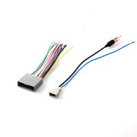 RED WOLF Car Stereo Radio Wiring Harness & Antenna Adapter Connect to Aftermarket Head Unit CD Player for Honda/Civic/CRV/Pilot/Fit/Odyssey 2006-2011