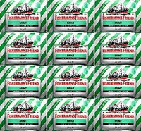 Fishermans Friend Sugar Free Mint Menthol Lozenges 25g x 12 Packs by Fishermans Friend