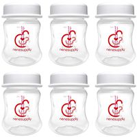 Wide Mouth Breastmilk Collection Storage Bottle Use on Spectra S1 Spectra S2 Avent Breastpump Not Original Spectra S2 Accessories Not Original Spectra Pump Parts Replace Spectra Bottle or Avent Bottle