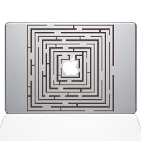 The Decal Guru Maze Runner MacBook Decal Vinyl Sticker - 13" MacBook Pro (2016 & Newer) - Brown (1288-MAC-13X-BRO)