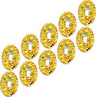 Dexcom Adhesive Patch Precut Emoji Design Adhesive Patches with Split Backing, Easy to Apply x 10 Pack