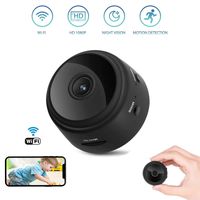 Mini Spy Camera WiFi Hidden Camera Wireless HD 1080P Indoor Home Small Spy Cam Security Cameras/Nanny Camera,Night Vision 150 Degree Mini Remote Control Wireless Magnetic Hidden Spy Camera