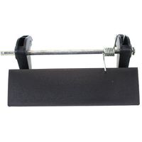 Tailgate Handle compatible with Nissan Frontier 01-04 Textured Black Lever Only