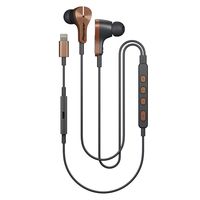 Pioneer Rayz Plus Smart Noise Cancellation Headphones In Ear Earbuds  - iPhone Compatible - Lightning - Listen & Charge - Bronze