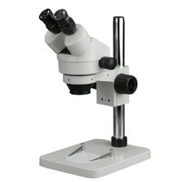 7X-45X Stereo Binocular Microscope with 14" Pillar Stand