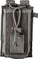 5.11 Radio Pouch Compatible with 5.11 Bags/Packs/Duffels, Style 58718, Storm