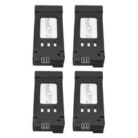 Uqiangbao 4Pcs E58 WiFi FPV Rc Quadcopter Components 3.7 V 500 Mah Lipo Battery Replacement for FPV Racing Racer Accs Camera Drone