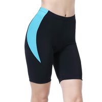 beroy Women Cycling Shorts with 3D Padding,Ladies Bike Shorts(M Blue)