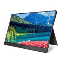 ELECROW CrowVi 13.3 Inch USB-C Portable Monitor 1920x1080 IPS with Dual USB Type-C/ 1x Mini HDMI/Built-in Speaker Ultra Thin USB Powered Screen