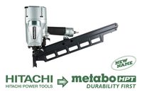 Metabo HPT NR83A5(S) Framing Nailer, (NR83A5S), Pneumatic, 2-Inch up to 3-1/4-Inch Plastic Collated Full Head Framing Nails, 21 Degree Magazine, 5-Year Warranty