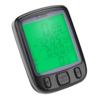 VGEBY Bike Computer, Multifunction Waterproof Bicycle Speedometer Cycling Odometer with Large LCD Display