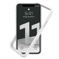 RhinoShield Bumper Case for iPhone 11 / XR CrashGuard NX - Shock Absorbent Slim Design Protective Cover 3.5M/11ft Drop Protection - White