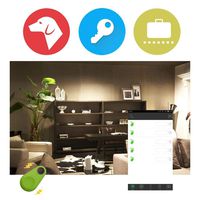 sunnmall Key Finder Wireless RF Item Locator Anti Lost Alarm Sensor Device for Pet Cell Wallet Locator