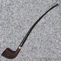 Peterson Pipe: Churchwarden D6 Rusticated Fishtail