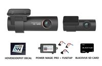 Blackvue DR900S-2CH 64GB + Power Magic Pro Hardwire Kit 2-Channel 4K Dashcam