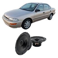 Compatible with Geo Prizm 1993-1997 Rear Deck Factory Replacement Speaker Harmony HA-R65 Speakers