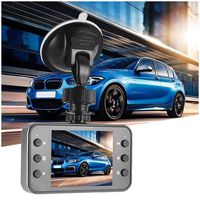 720P/1080P Full HD Screen Car DVR Camera Multi-Function HD Driving Recorder Super Wide-Angle Night Vision Camera Automobile Recorder