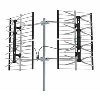 STELLAR LABS 30-2431 HDTV 80 Mile Deep Fringe Bowtie Television Antenna