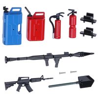 Hobbypark RC Rock Crawler Simulation Decoration Accessory Tool Set Kit Assortment for Traxxas TRX-4 Axial SCX10 RC4WD D90 D110 TF2 Tamiya CC01