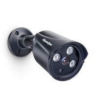 Security Camera Abowone 1.0 Megapixel 720P HD IP66 Weatherproof Indoor Outdoor TVI/CVI/AHD/960H CVBS CCTV Camera Video Bullet Surveillance Camera 3Pcs Array IR-LEDs HD Night Vision