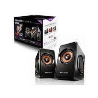 ROYCHE MR-1200 USB Powered Speaker 2ch 3D Stereo Laptop, Desktop, Tablet Assorted Color out of Black,Gray,Red.