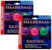 SPORT DESIGN Replacement Beach Balls for Beachball Smashball Kadima Watercolors, Set of 6