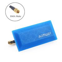 Crazepony FPV Antenna 5.8ghz 13DBi SMA Male Patch Antenna FPV Panel Antenna Aomway VTX Drone Antennas for FPV Racing Drone Goggles