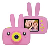 Kids Camera Gifts for 4 5 6 7 8 9 Year Old Girls,12MP Mini Digital Camera Toys for 4-5 Year Old Kids,Shockproof Video Camera Camcorder for Age 4-9 Year Children- Pink