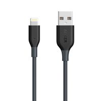 iPhone Charger, Anker Powerline Lightning Cable (3ft), Apple MFi Certified High-Speed Charging Cord Durable for iPhone Xs/XS Max/XR/X / 8/8 Plus / 7/7 Plus, and More (Space Gray)