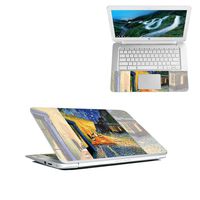 MightySkins Skin Compatible with HP Chromebook 14" (2018) - Cafe Terrace at Night | Protective, Durable, and Unique Vinyl Decal wrap Cover | Easy to Apply, Remove, and Change Styles | Made in The USA