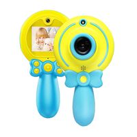 BAIZE Kids Camera, Mini 2 Inch Screen 8MP HD Kids Video Camera for Kids Shockproof Handle Designed Children Selfie Toy Camera Kids Camcorders for 3-12 Years Old Boys Girls Birthday Gifts(Blue)