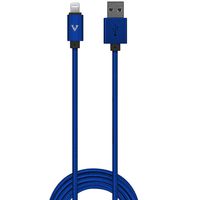 vCharged Blue 12 FT Longest Lightning Cable | MFi Certified | Nylon Braided Compatible with Latest iPhone, iPad & AirPods