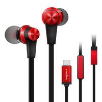 USB Type C Earbud Headphones (Hi-Res Audio & DAC Chipset)Earphone with Mic for Google Pixel 3/2/XL, New iPad Pro/MacBook/Pro/Air, Xperia XA2/XZ2, HTC U12/U11, OnePlus 6/6T/5/5T, LG V40/V30, Essential