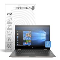 Celicious Vivid Invisible Glossy HD Screen Protector Film Compatible with HP Spectre x360 15 CH004NA [Pack of 2]