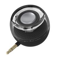 Mini Portable Speaker, 3W Mobile Phone Speaker with 250mAh Lithium Battery Line-in Speaker with Clear Bass 3.5mm AUX Audio Interface, Plug and Play for iPhone, iPad, iPod, Tablet, Computer