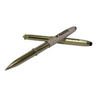 2 Pen Set from Starr Products Pen, Stylus, LED Flashlight ~ 3 in 1 Tool ~ Ultimate Set for Touch Screens Tablets Phones ~ Sleek Feel ~ Premium Writing ~