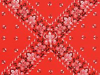 RED BANDANA Tissue Paper240~20"x30" Sheets Tissue Prints (1 unit, 240 pack per unit.)