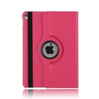 FuriGer Case for iPad Air 2, Smart Slim Case 360 Degree Rotating Case with Smart Stand Cover Auto Sleep/Wake Function for iPad 6 (9.7 inch) -Hot Pink