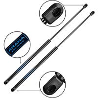 Rear Glass Struts Compatible with 1997-2006 Jeep Wrangler Shocks - Rear Glass WINDOW Hatch - Gas Charged Lift Supports (Pair / 2pc)