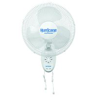 Hurricane 736500 Supreme Series Wall Fan, 12"-White