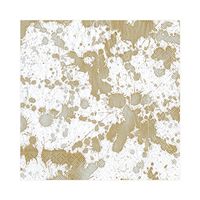 Caspari Splatterware Gold Cocktail Napkins Boxed Set of 40