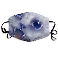 Cool Funny Cat Dust Mask,Washable and Reusable Cleaning Gardening Outdoor Activities Warm Windproof Mask