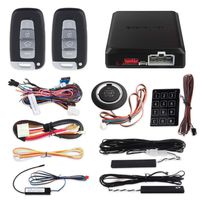 EASYGUARD EC002-K Rolling Code Universal PKE Car Alarm System Auto Start keyless go System Touch Password Keypad Entry Push Button auto Lock Unlock
