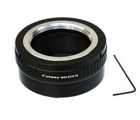 Fotasy Adjustable M42 Lens to Canon EF-M Mount Adapter, M42 EFM, M42 EOS M Adapter, EFM M42 Lens, fit 42mm Screw Mount Len & Canon EF M Mirrorless Cameras M1 M2 M3 M5 M6 M6 Mark II M10 M50 M100 M200