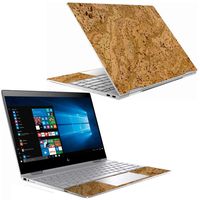 Mightyskins Skin Compatible with Hp Spectre X360 13" (2018) - Cork | Protective, Durable, and Unique Vinyl Decal Wrap Cover | Easy to Apply, Remove, and Change Styles | Made in The USA
