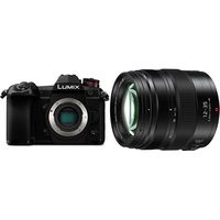 PANASONIC LUMIX G9 Mirrorless Camera Body, 20.3 Megapixels plus 80 Megapixel High-Resolution Mode with 12-35MM Lumix G X Vario Lens
