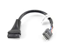 CablesOnline 4" USB 3.0 20-Pin Motherboard Header Female to USB 2.0 8-Pin Male Adapter (USB3-AD24)